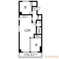 牧の原ハイツの間取り