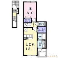 アルバーダ 陸前の間取り