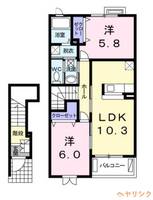 物件の間取り画像