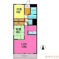 アヴェニュー藤3Bの間取り