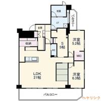 物件の間取り画像