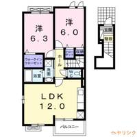 物件の間取り画像