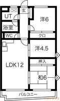 ロアール赤池の間取り
