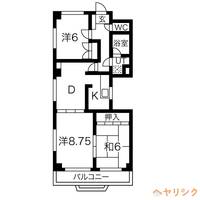 パルナスよもぎ台の間取り