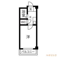 プリンセスガーデン日進308の間取り