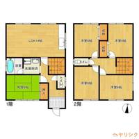 愛知県名古屋市名東区勢子坊4丁目(一戸建)の賃貸物件1の間取り