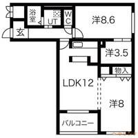 物件の間取り画像