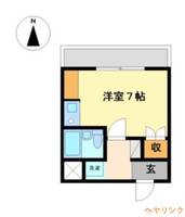 オルバス星ヶ丘203の間取り