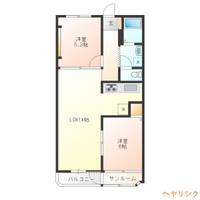 物件の間取り画像