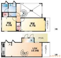 物件の間取り画像