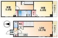 物件の間取り画像