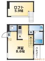 物件の間取り画像