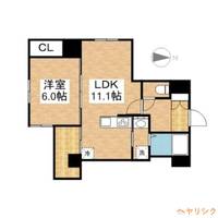 レジデンス杉村★401の間取り