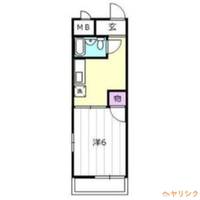 エーデルハイム花染406の間取り