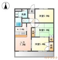 物件の間取り画像