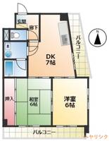 物件の間取り画像