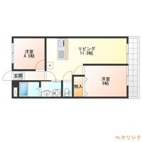 セゾン・プランドール晴丘の間取り