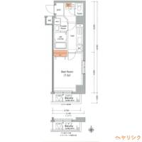 エストゥルースプラスノース名古屋805の間取り