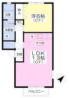 物件の間取り画像