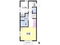 グランドヒルズⅡ103の間取り