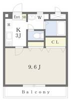 リベール本城204の間取り