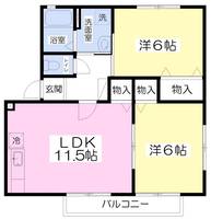 物件の間取り画像