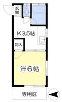コーポ生石106の間取り