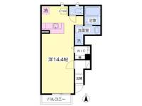 フレール鴻巣102の間取り