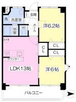 物件の間取り画像