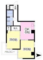 オックスフォードサーカス一番町601の間取り
