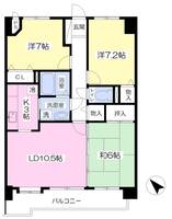 物件の間取り画像