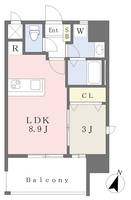 物件の間取り画像