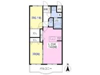 カーサ・ラヴェーラ103の間取り