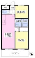 物件の間取り画像