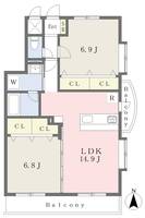 物件の間取り画像