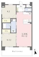 アーバンヒルズ喜与町202の間取り