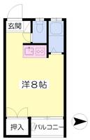 グリーンハウスすずき205の間取り