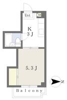 プロヴァンス桑原306の間取り