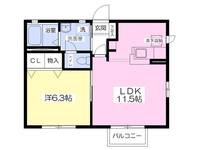 物件の間取り画像