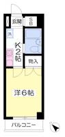 サンノーブル柏一番館207の間取り