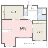 物件の間取り画像