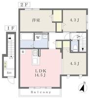 物件の間取り画像