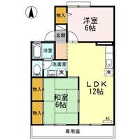 ハーモニック フィール Ⅱ B棟101の間取り