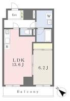 千葉県市原市五井中央西2丁目の賃貸マンション1004の間取り