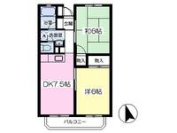 パストラル205の間取り