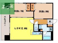 物件の間取り画像