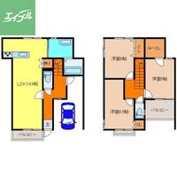 メゾン・ド・シャルテ参番館Fの間取り