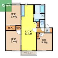 物件の間取り画像