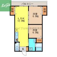 物件の間取り画像