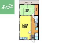 扇町ビル302の間取り